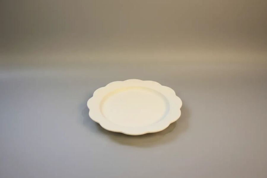 Pièces de biscuits : Assiette fleur